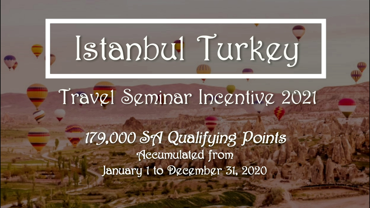 Promo for DXN Philippines TSI 2021 Istanbul, Turkey